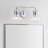 Gilbertson Metal/Seeded Glass Vanity Light-123430034-119335088