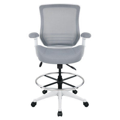 Oeds Mesh Ergonomic Drafting Tall Office Chair for Standing Desk 400lbs by Inbox Zero