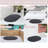 Xie Double Ruffle Oval 100% Cotton piece Bath Rug Set-106886417