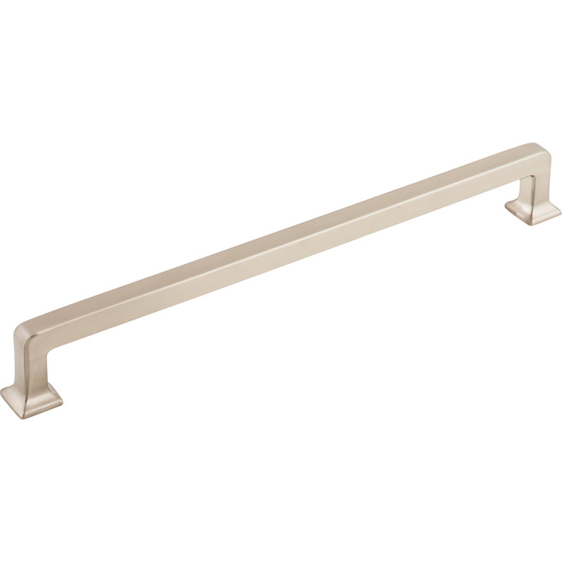 Ascendra Bar Pull, Brushed Satin Nickel, 9" Center to Center Bar