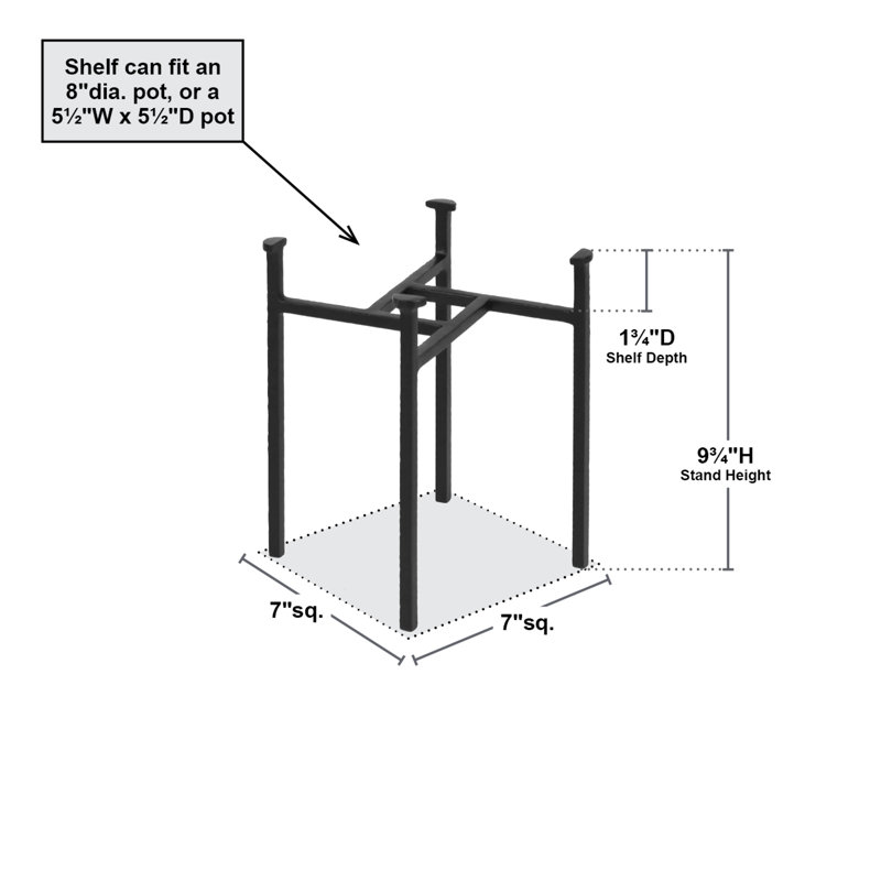 Martamique Metal Plant Stand