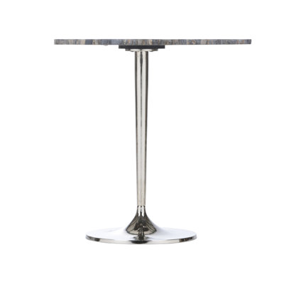 Petal Stone End Table