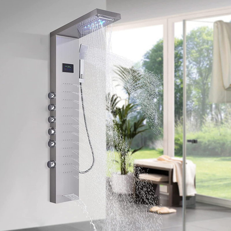 44.88'' Shower Panel with Fixed Shower Head
