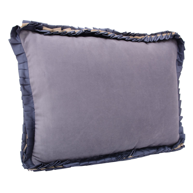 Higgston Rectangular Lumbar Cushion, Grey