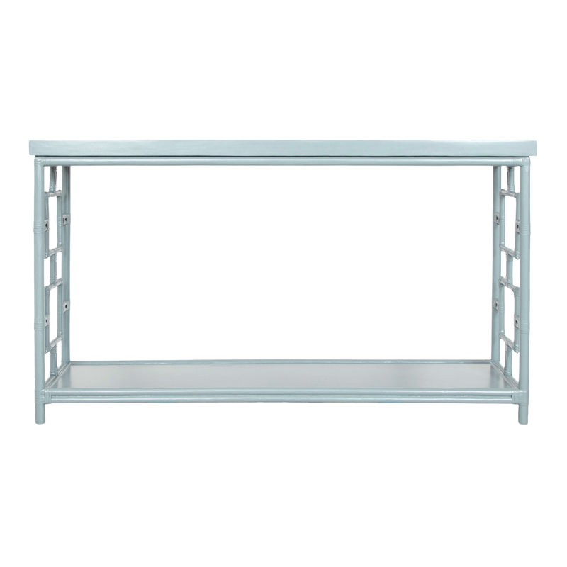 Sobe 60 in. Console Table, Light Blue
