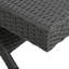 Chaise longue en osier Salem