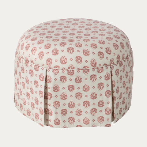 Manders Round Ottoman