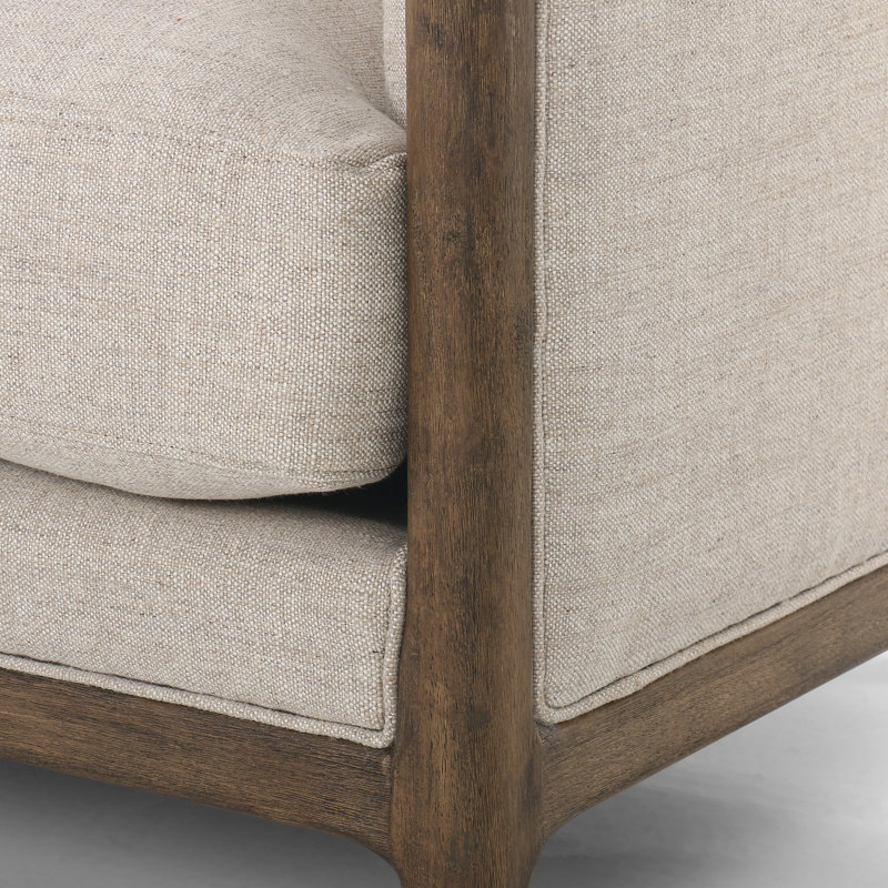 Ellsworth 91" Rolled Arm Sofa, 29.75" H x 91" W x 36" D, Alcala Wheat
