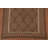 Brown Kilim Reversible Wool Area Rug 5x8