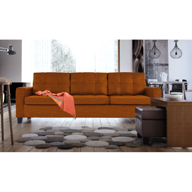 Northville 3 Seater Sofa, Rust