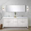 Ensemble de meuble-lavabo double 80 "avec miroir Lafarre-113108547-97832480