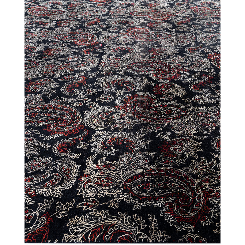 Overdyed One-of-a-Kind 8' 2" X 10' 3" Hand Knotted Area Rug