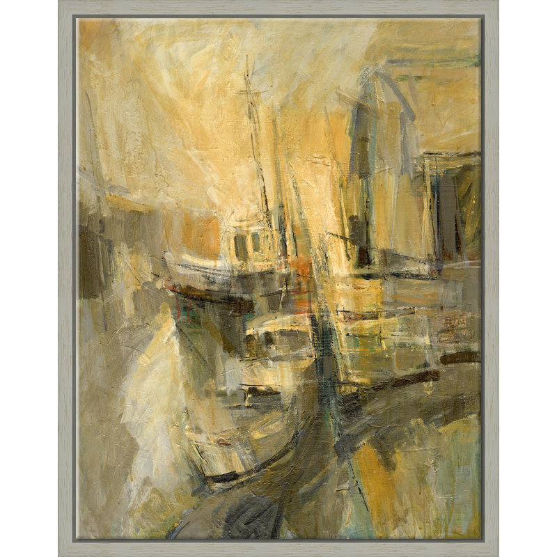 Abstract " Abstract Boats " by Jill Krasner