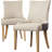 Abby 19.9'' H Cotton Upholstered Side Chair
