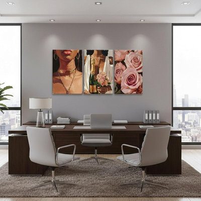 3 Piece Wrapped Canvas Print