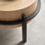 Ava 53cm W Solid Wood Bedside Table