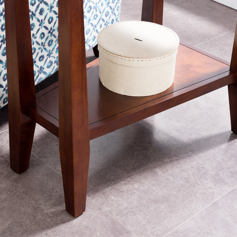 Hazleton Solid Wood Wedge Table, Sienna