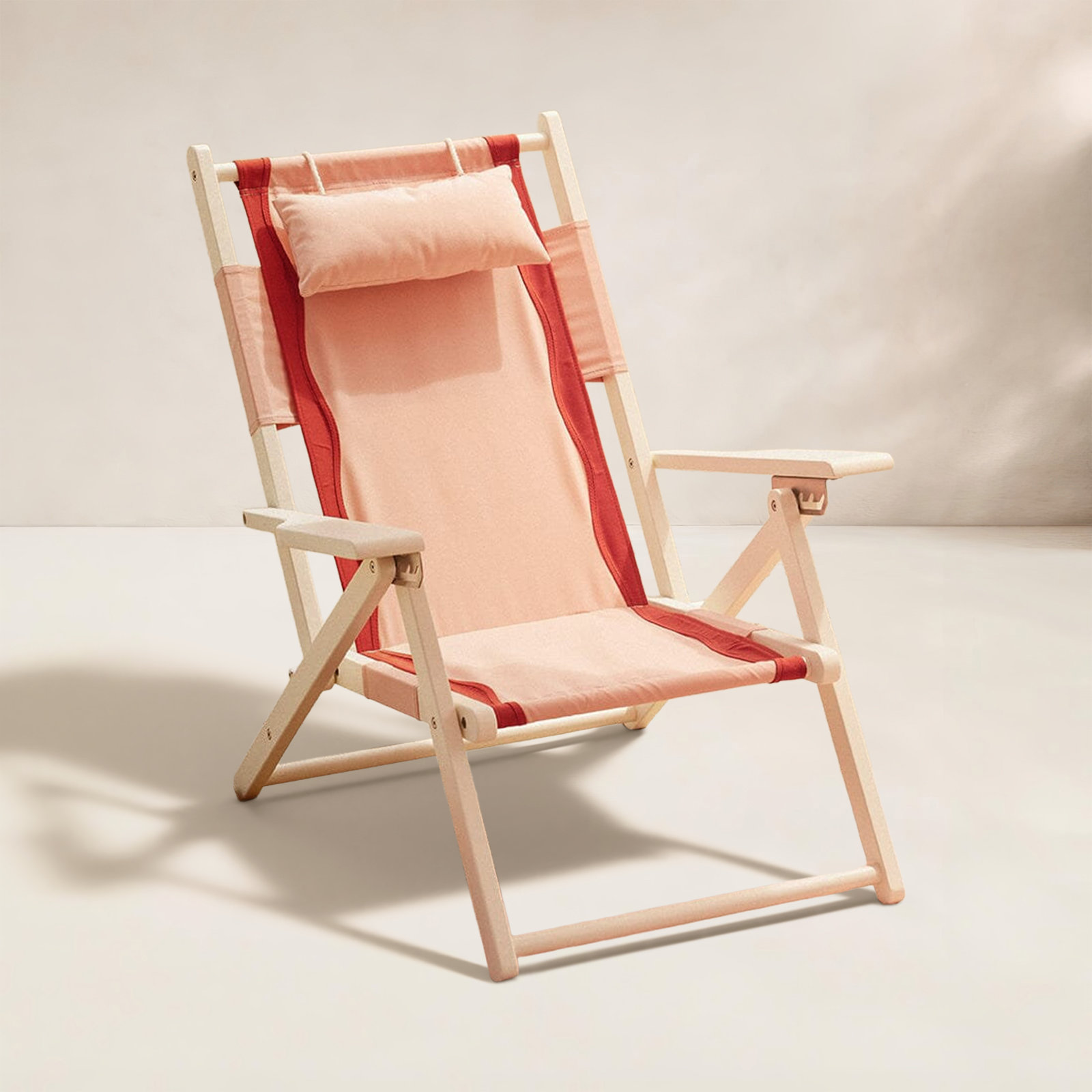 Folding Beach Chair, Pink