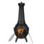 Free Form Aluminium Wood Burning Smokeless Chimnea-1649906891