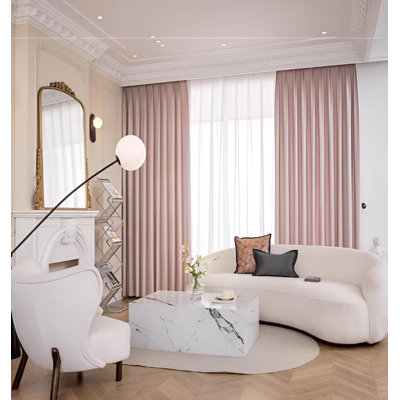 Suhaill Room Darkening Curtain Single Panel
