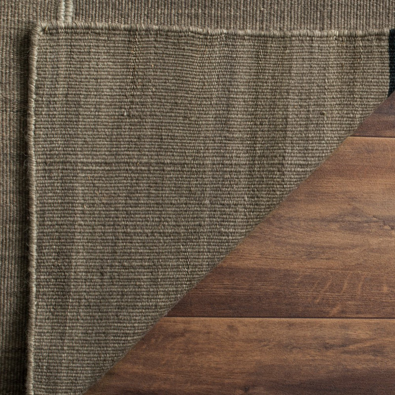 Tapis beige en laine tissé à la main Angelita, Rectangle 4 pi x 6 pi