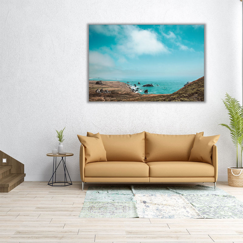 «When Sea Becomes Sky», reproduction d'art sur toile, H 12 po x l 18 po