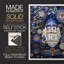 «Christmas Holiday Art» DCLIV, reproduction d'art encadrée - bois massif-2091977445-2091977447