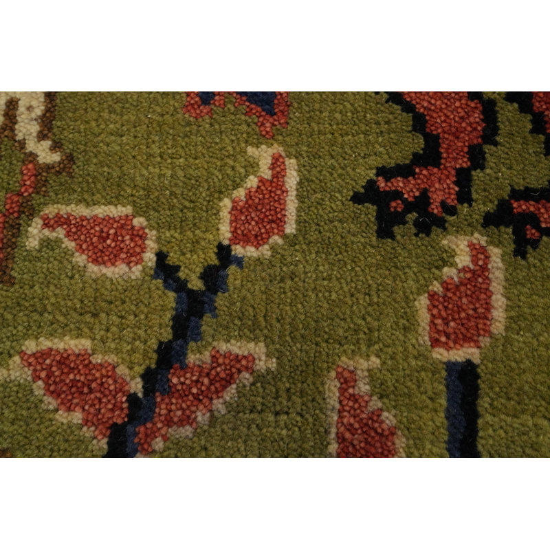 Tapis vert fait à la main animaux 8 pi x 16 pi