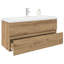100mm Single Bathroom Vanity with Ceramic Basin