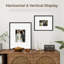 Black Storage Picture Frame - Set of 3
