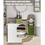 Armoire de rangement mince pour salle de bain