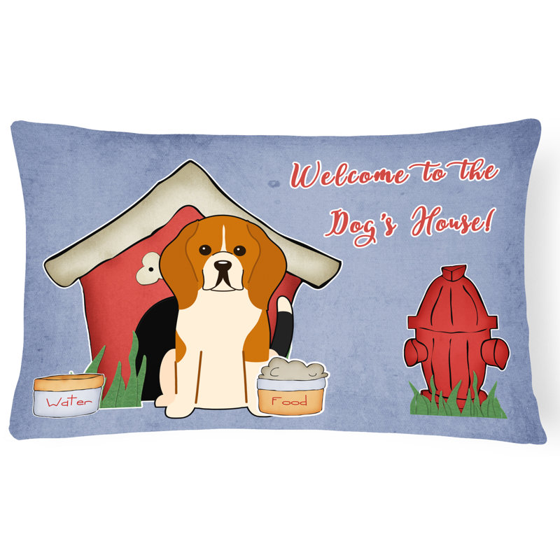 Coussin lombaire en tissu d’intérieur/d’extérieur pour chien