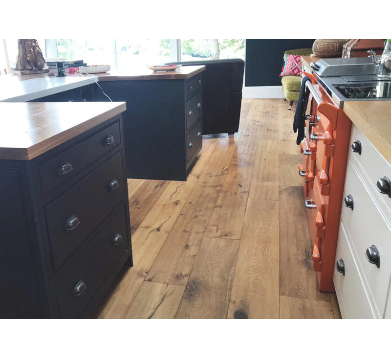 Oak 19cm W Hardwood Flooring, Natural Wood