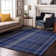 Premium Machine Washable Cerrito AMF541 Navy Rug