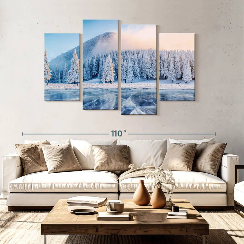 Carpathian Winter Lake