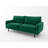 70" Velvet Round Arm Sofa-607401295