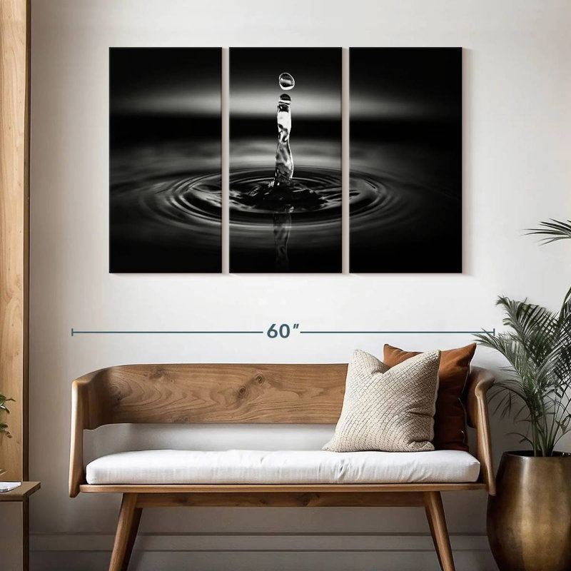 Goutte d'eau dramatique Kerrick, H 32 po x l 50 po