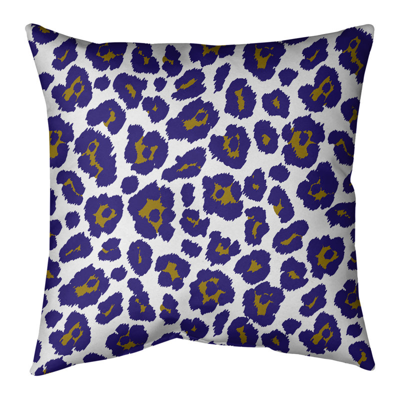 Housse et insert de coussin extérieur Fly, 20 po X 20 po, Blanc / Mauve / Jaune