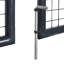 Shulin 125" H x 306'' W Anthracite Metal Gate