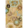 Tapis performance à motif floral crocheté à la main Doyle