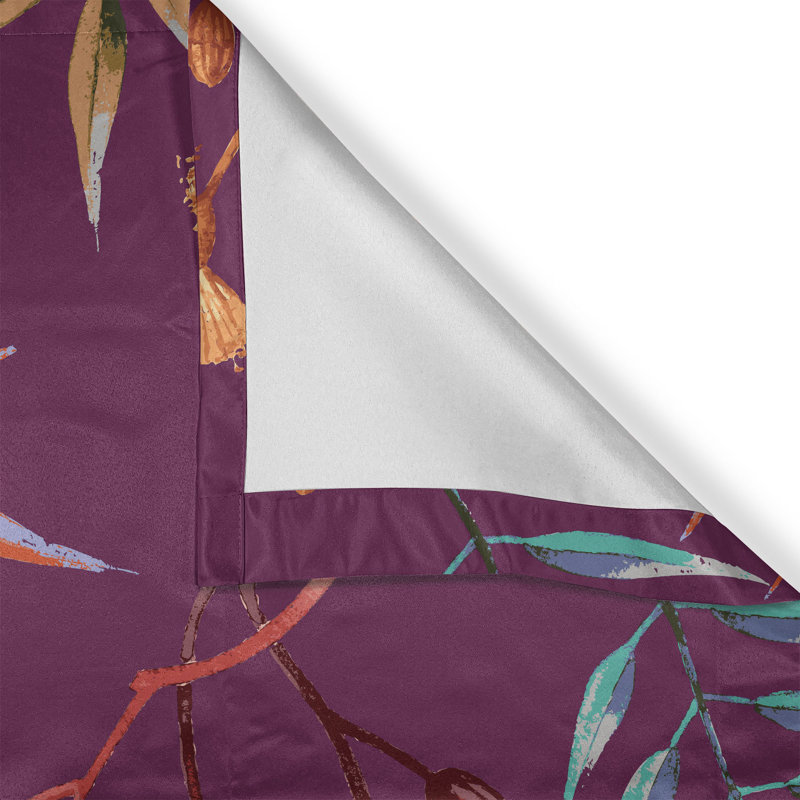 Semi Sheer Curtain Pair
