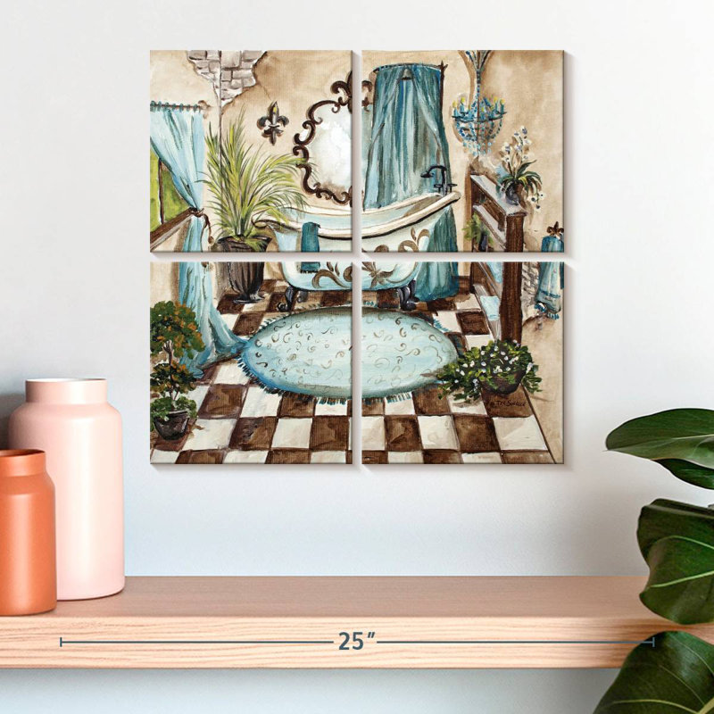 Kerrick Le Bain Azul I, H 18 po x l 18 po