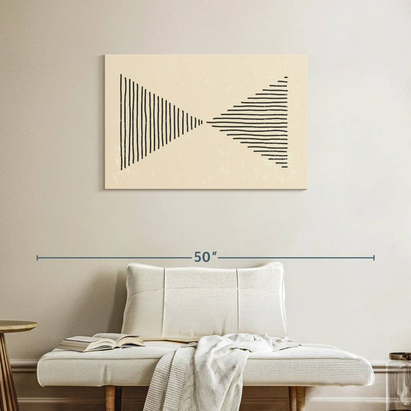 Avery Triangle Abstract, 24" H x 36" W