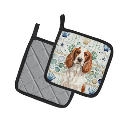 Paire de poignées Welsh Springer Spaniel