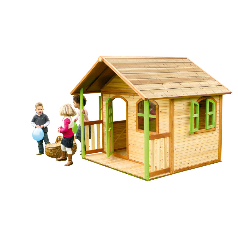 AXI 180cm W x 173cm D Outdoor Hemlock Wood Playhouse