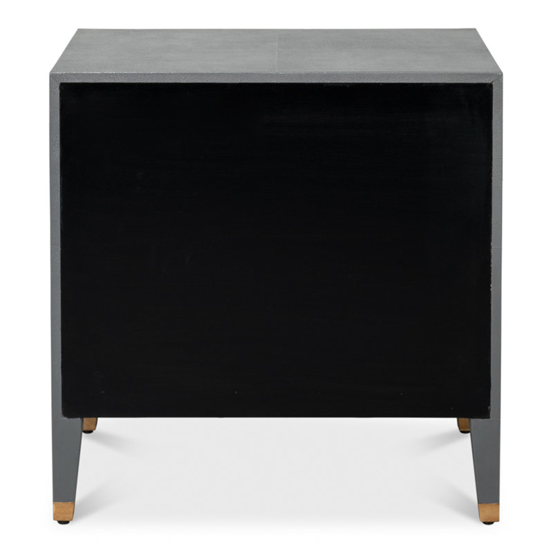 Gabriella 2 - Drawer Nightstand, Quiet Shade Gray