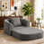 Chenille gris foncé
