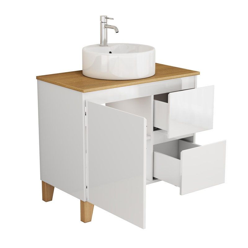 Meuble-lavabo sur pied 32 po avec lavabo