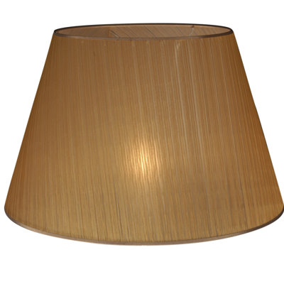 Ralls 39cm H Organza Empire Lamp Shade in Brown