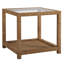 Adalard Glass End Table